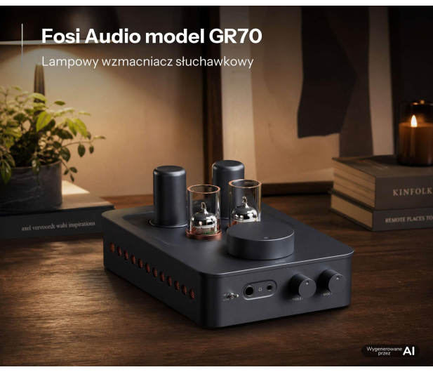 Fosi Audio Fosi Audio GR70 - lampowy wzmacniacz słuchawkowy i przedwzma - 1583327 - zdjęcie 2